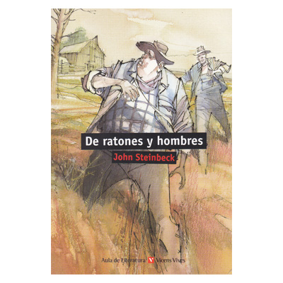 Imagen Portada Libro De ratones y hombres de John Steinbeck